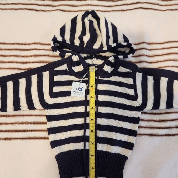 Lucy Sykes Baby Knit Striped Hoodie - Picture 4 of 7